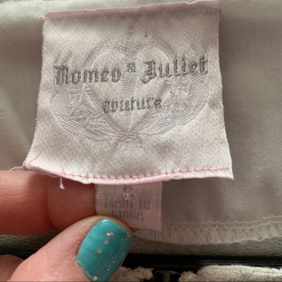 NWOT Romeo & Juliet Couture Moto Sweatshirt Jacket - Picture 7 of 8